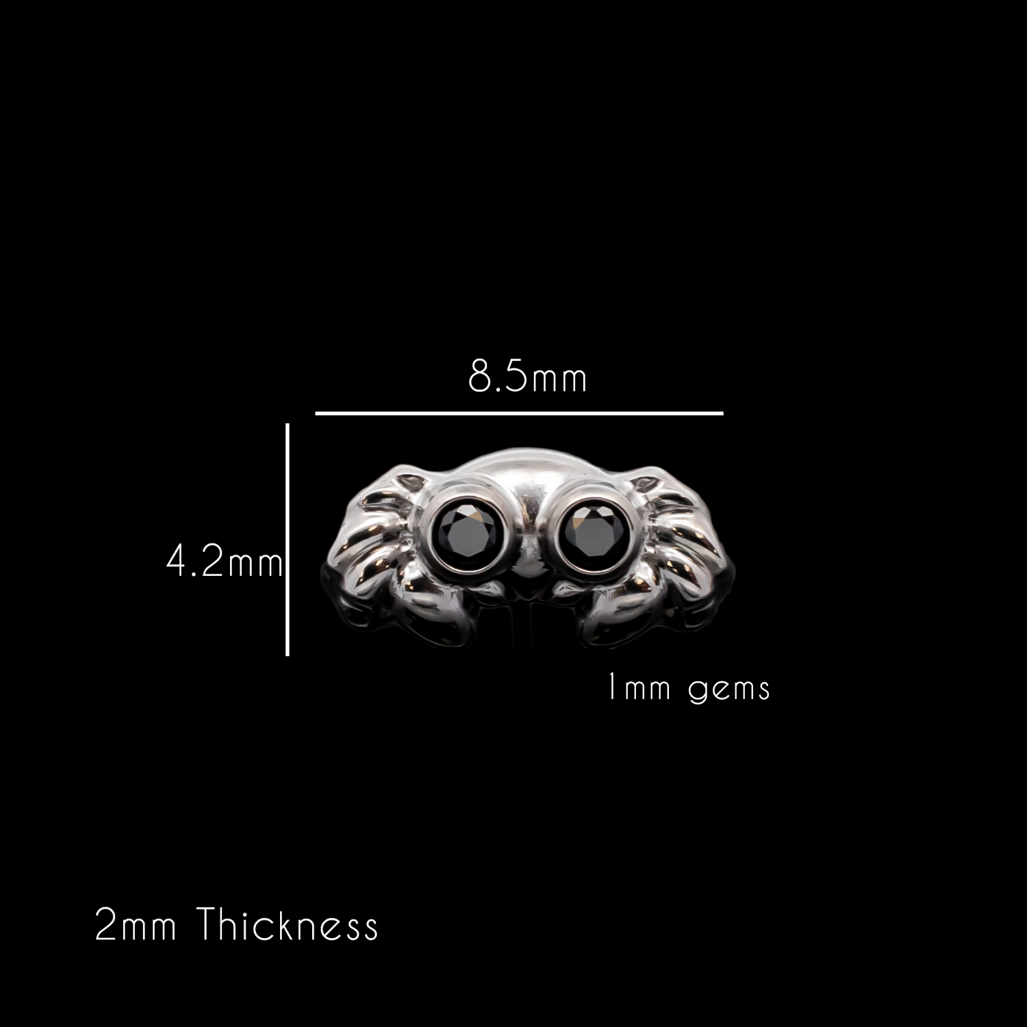 Bram - Threadless End - Khrysos Jewelry
