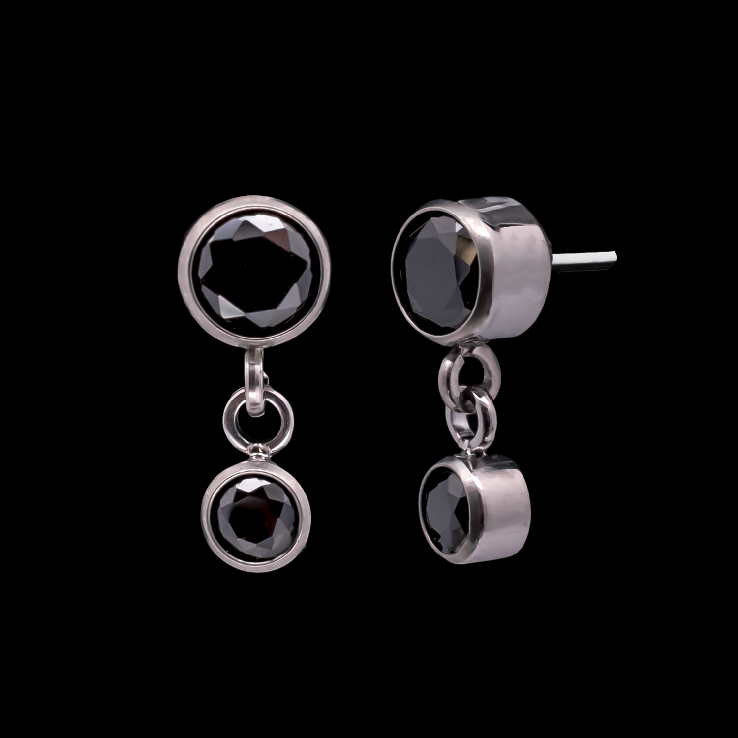 Jolie - Threadless End - Khrysos Jewelry