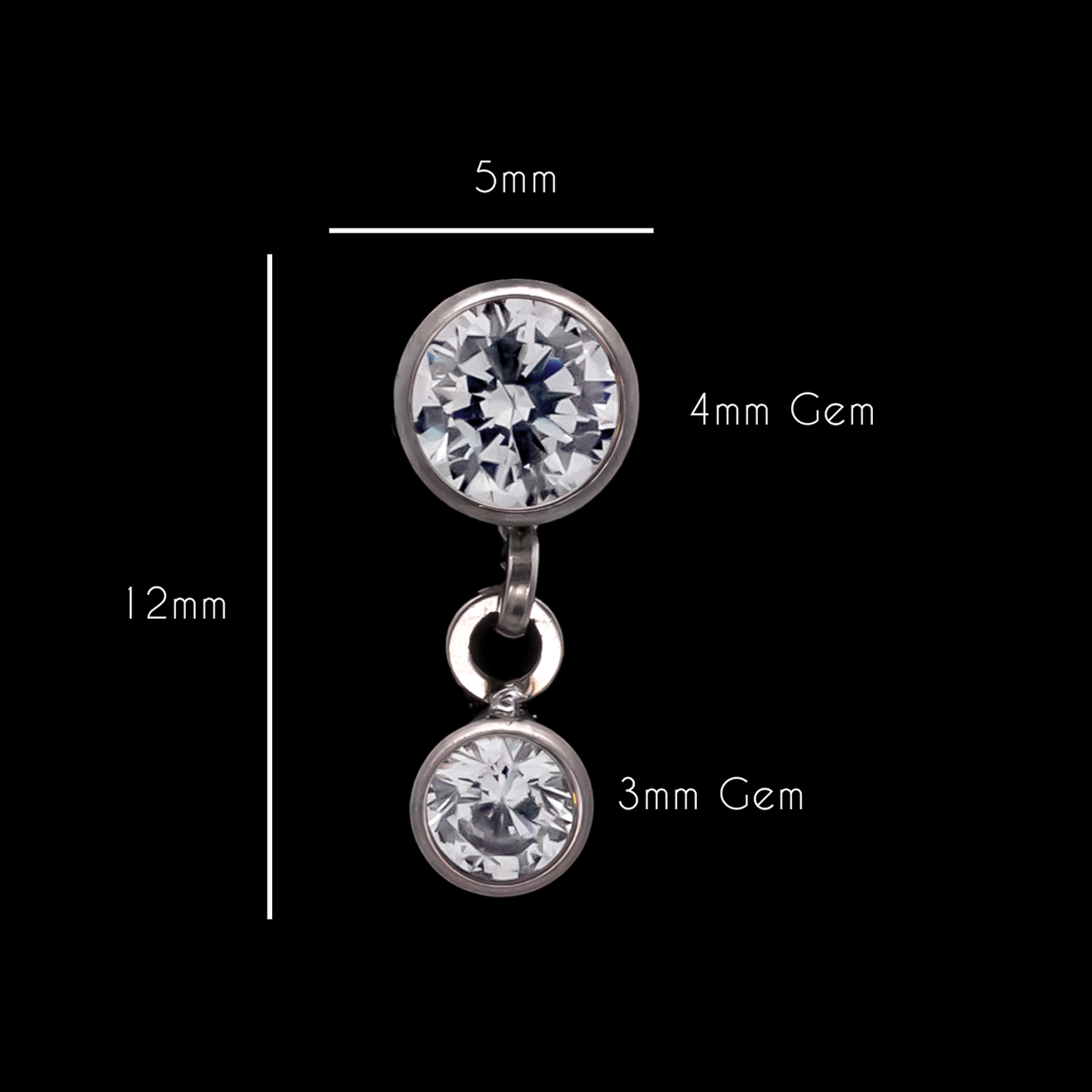 Jolie - 16G Internally Threaded End - Khrysos Jewelry