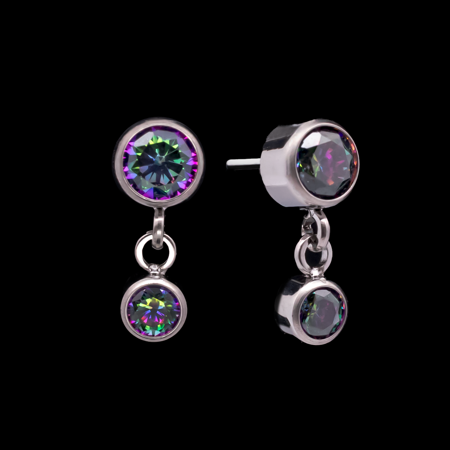 Jolie - Threadless End - Khrysos Jewelry