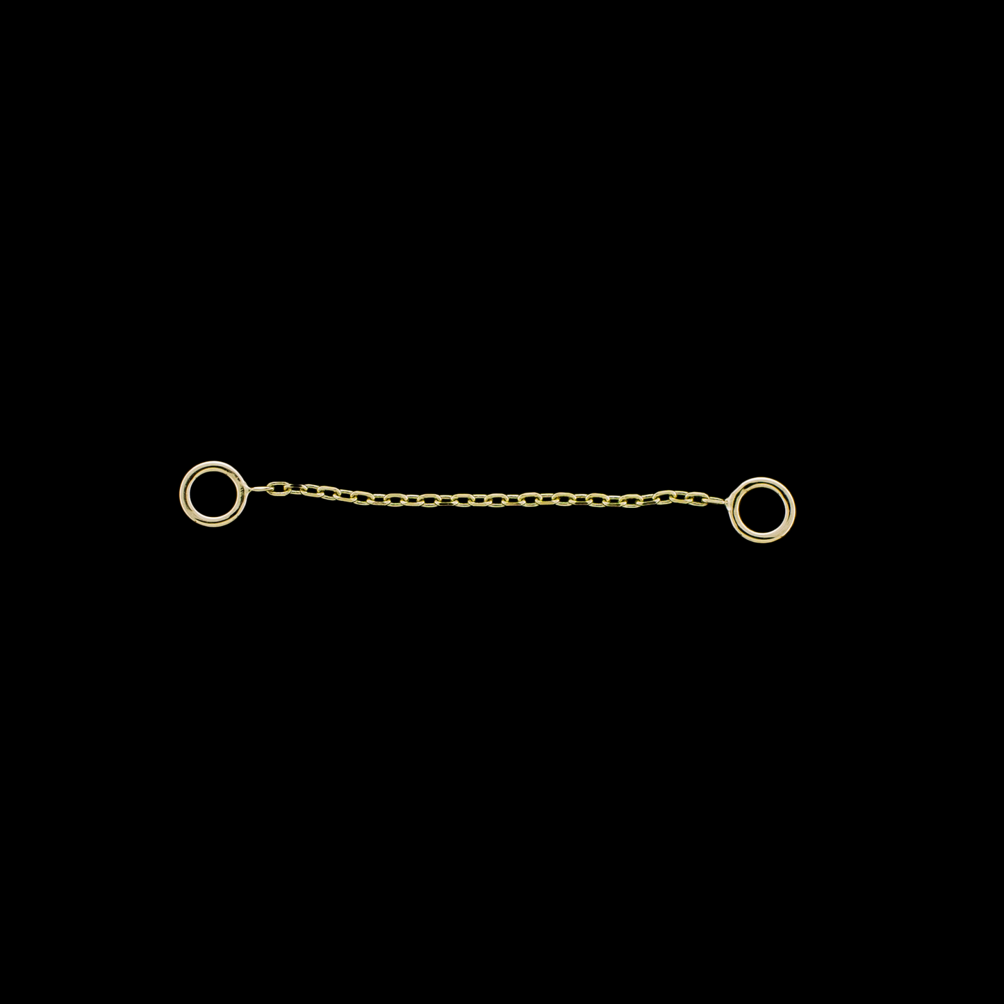 14KT Gold Chain- Elongated Links - Khrysos Jewelry