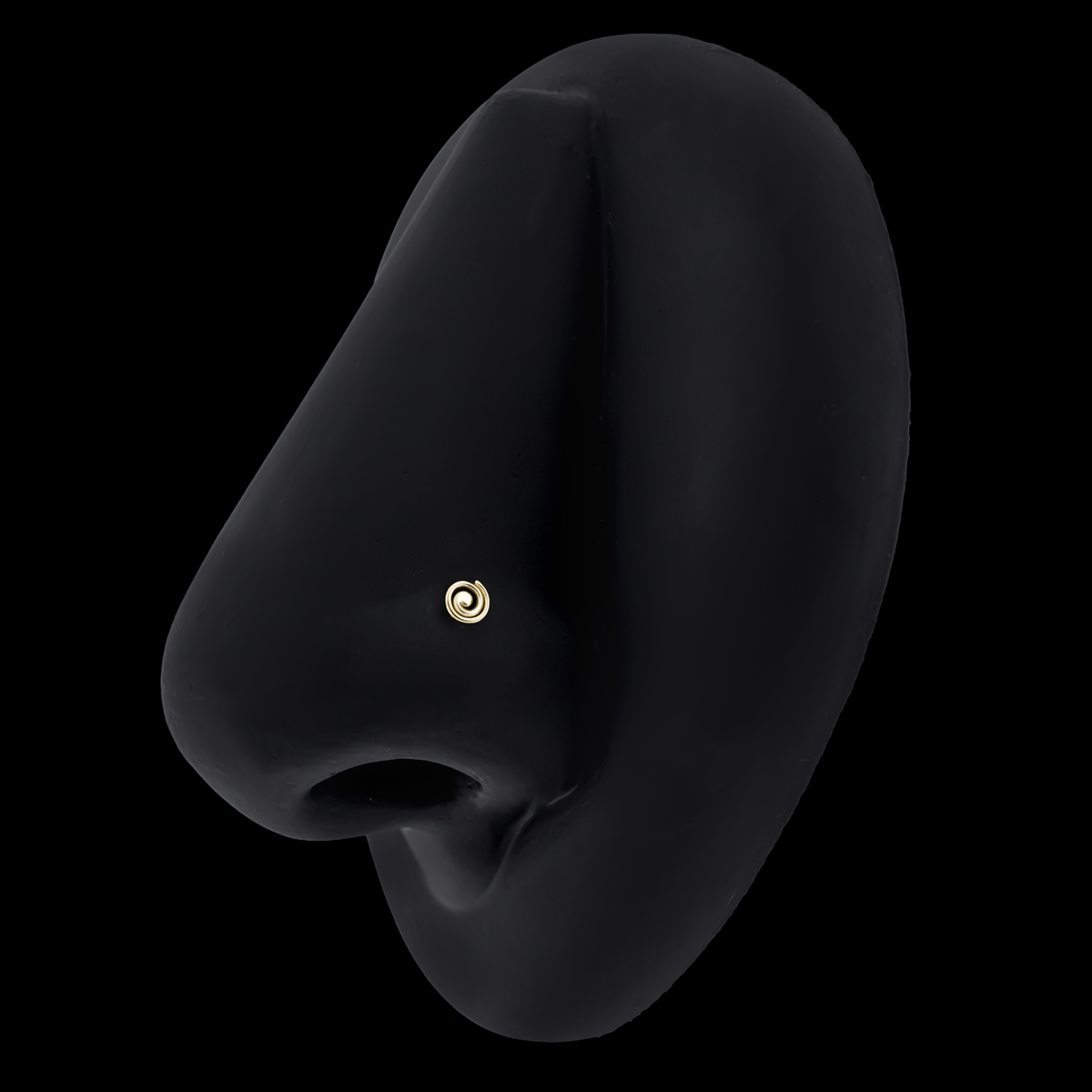 Cyralis – 14KT Gold Spiral Threadless End