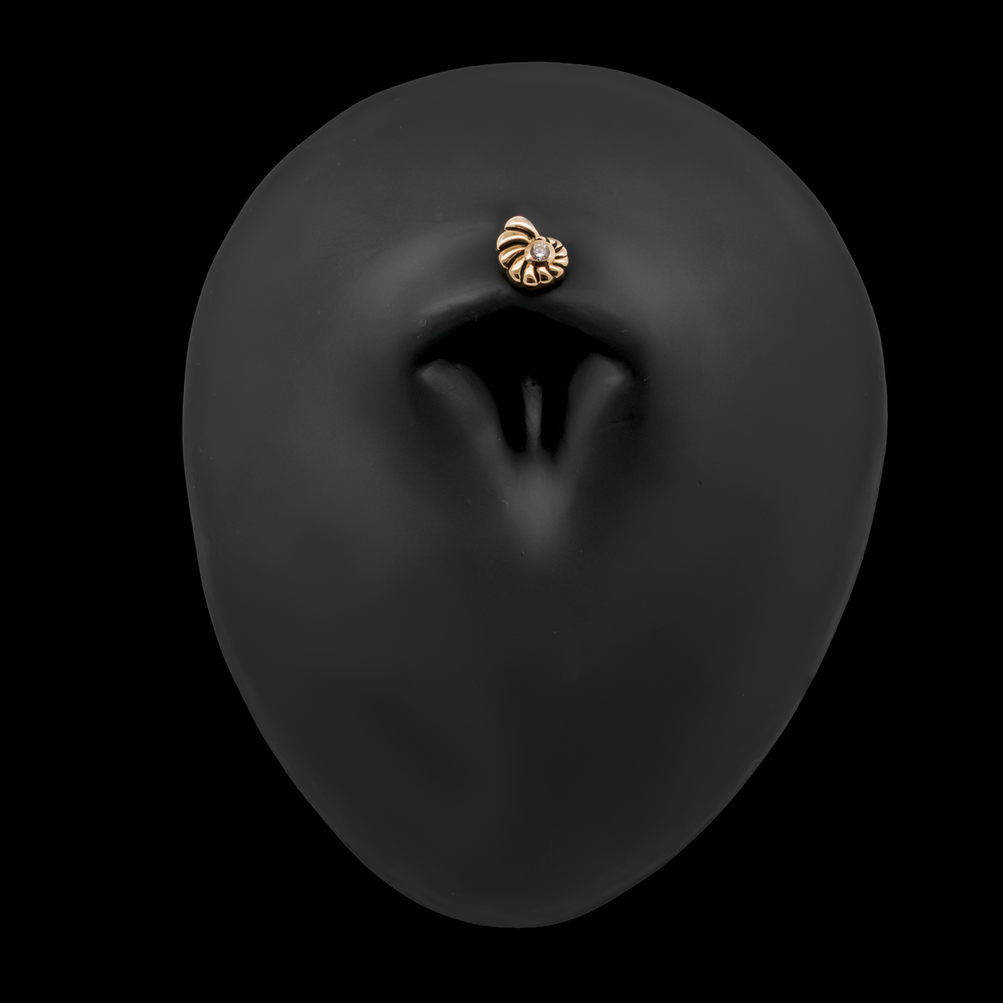 Riviera - 18kt Gold Threadless End - Khrysos Jewelry