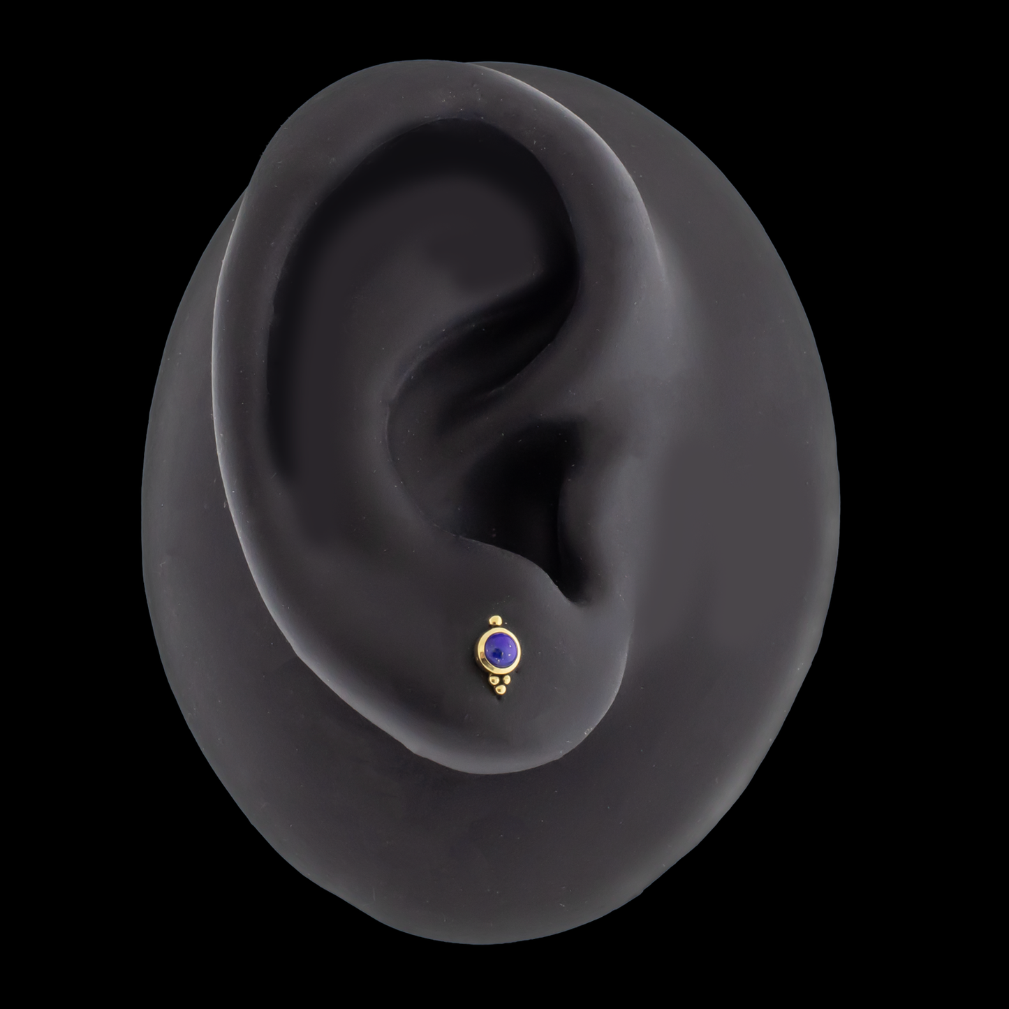 Linden - 18kt Gold Threadless End - Khrysos Jewelry