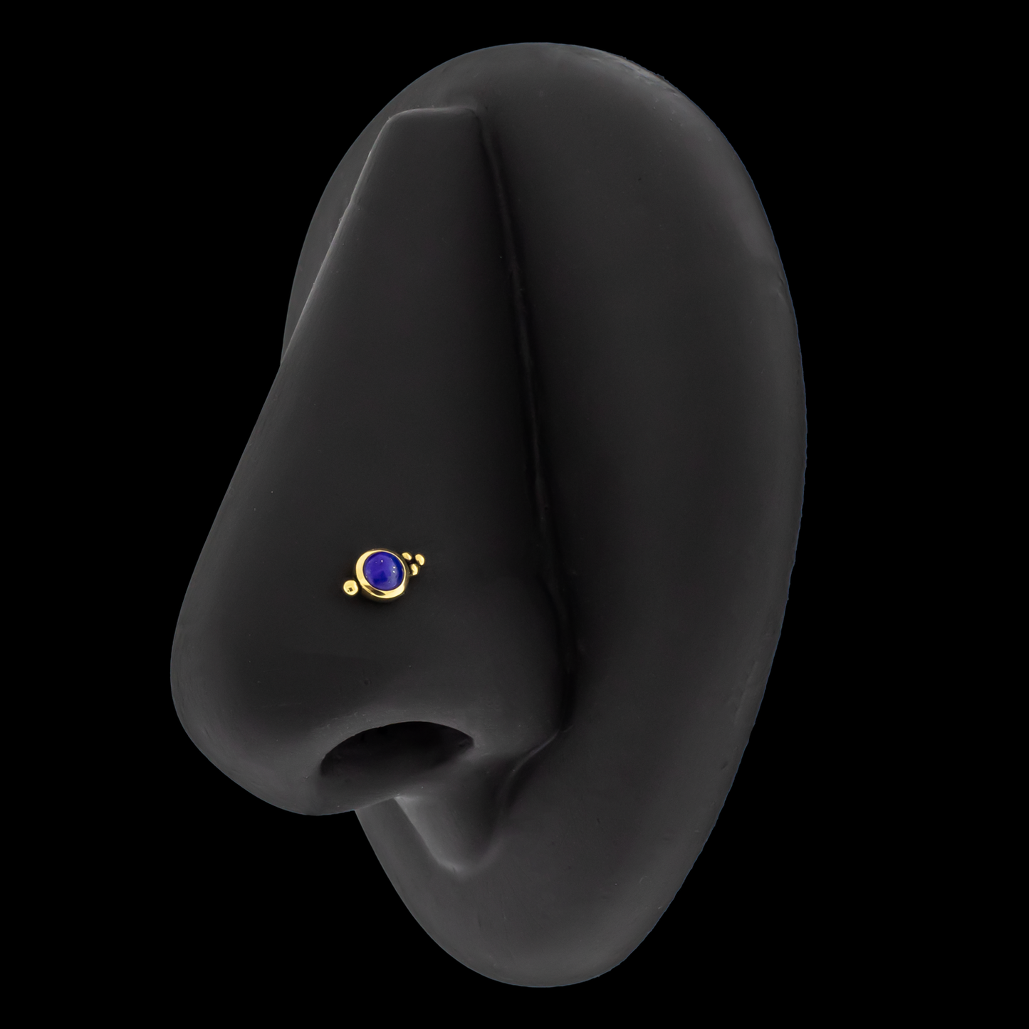 Linden - 18kt Gold Threadless End - Khrysos Jewelry