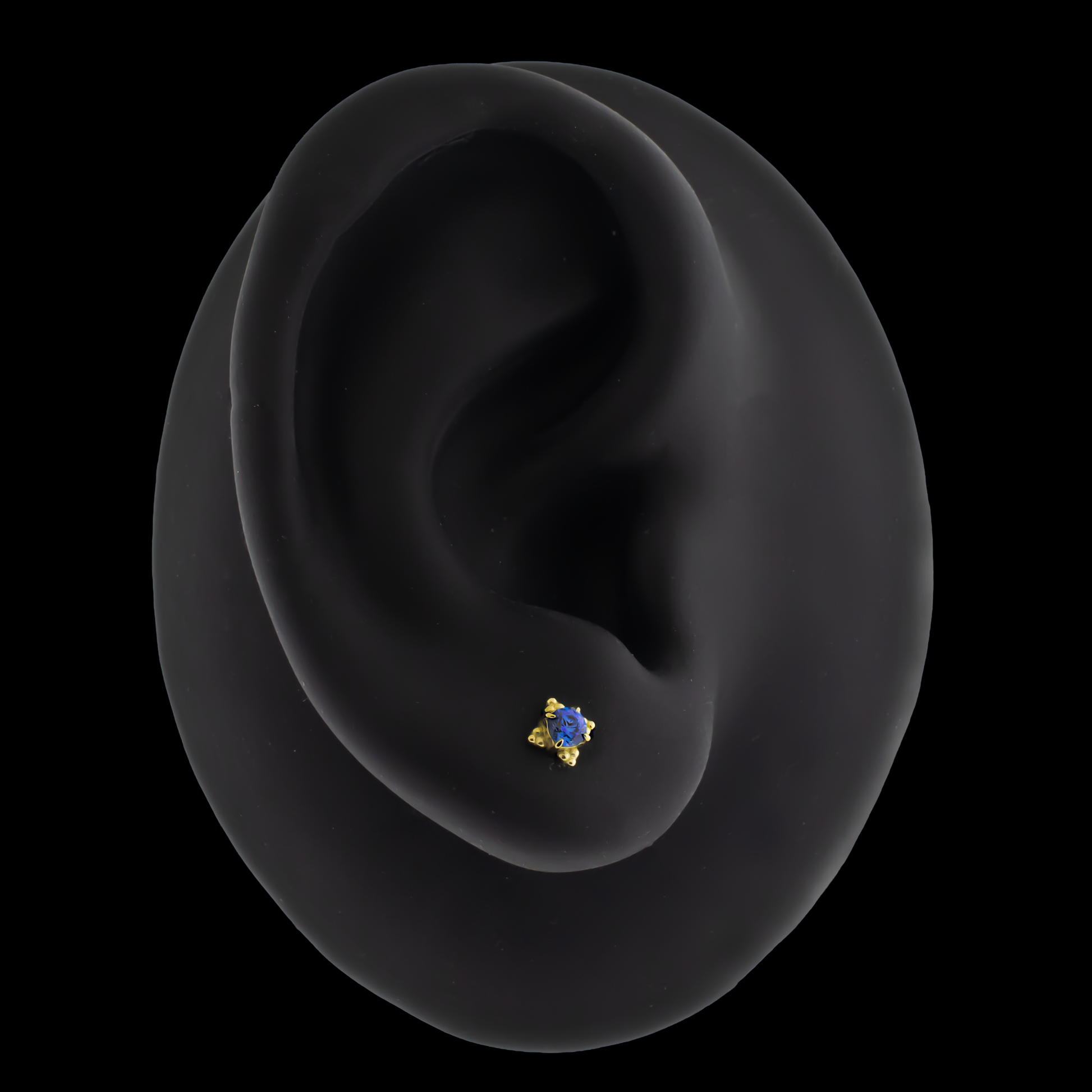 Wren - 18kt Gold Threadless End - Khrysos Jewelry