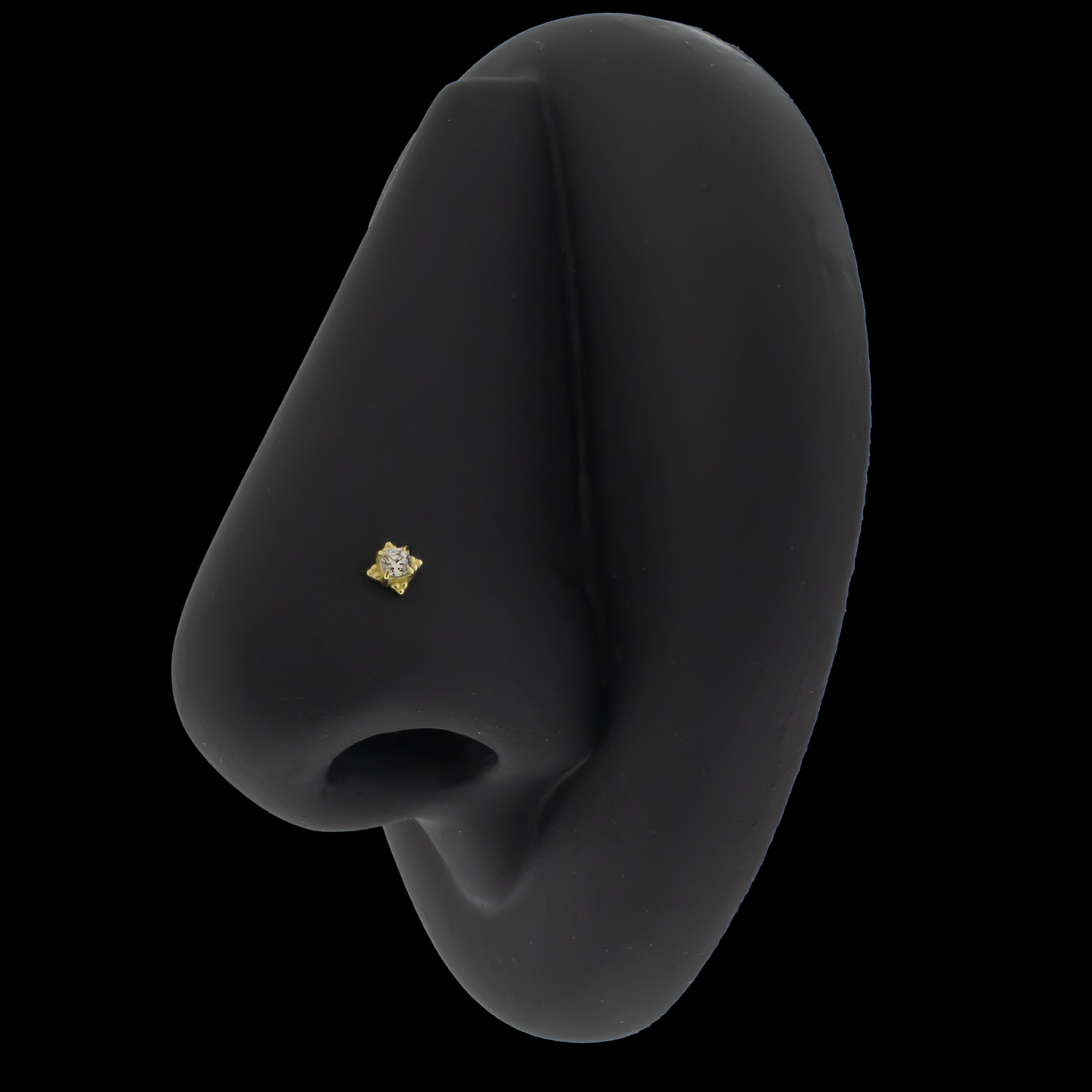 Wren - 18kt Gold Threadless End - Khrysos Jewelry