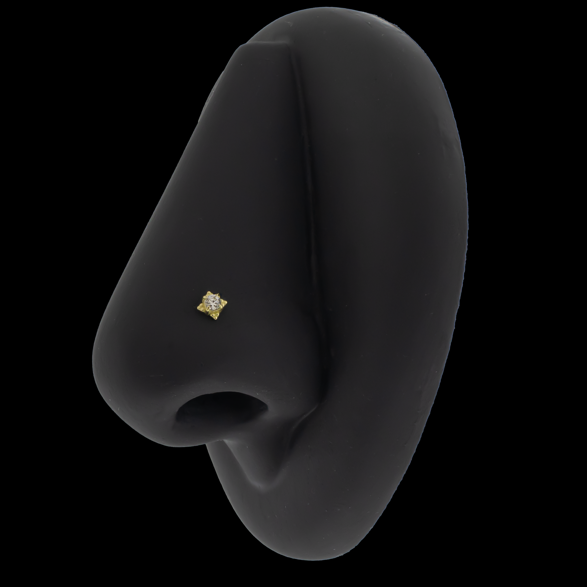 Wren - 18kt Gold Threadless End - Khrysos Jewelry