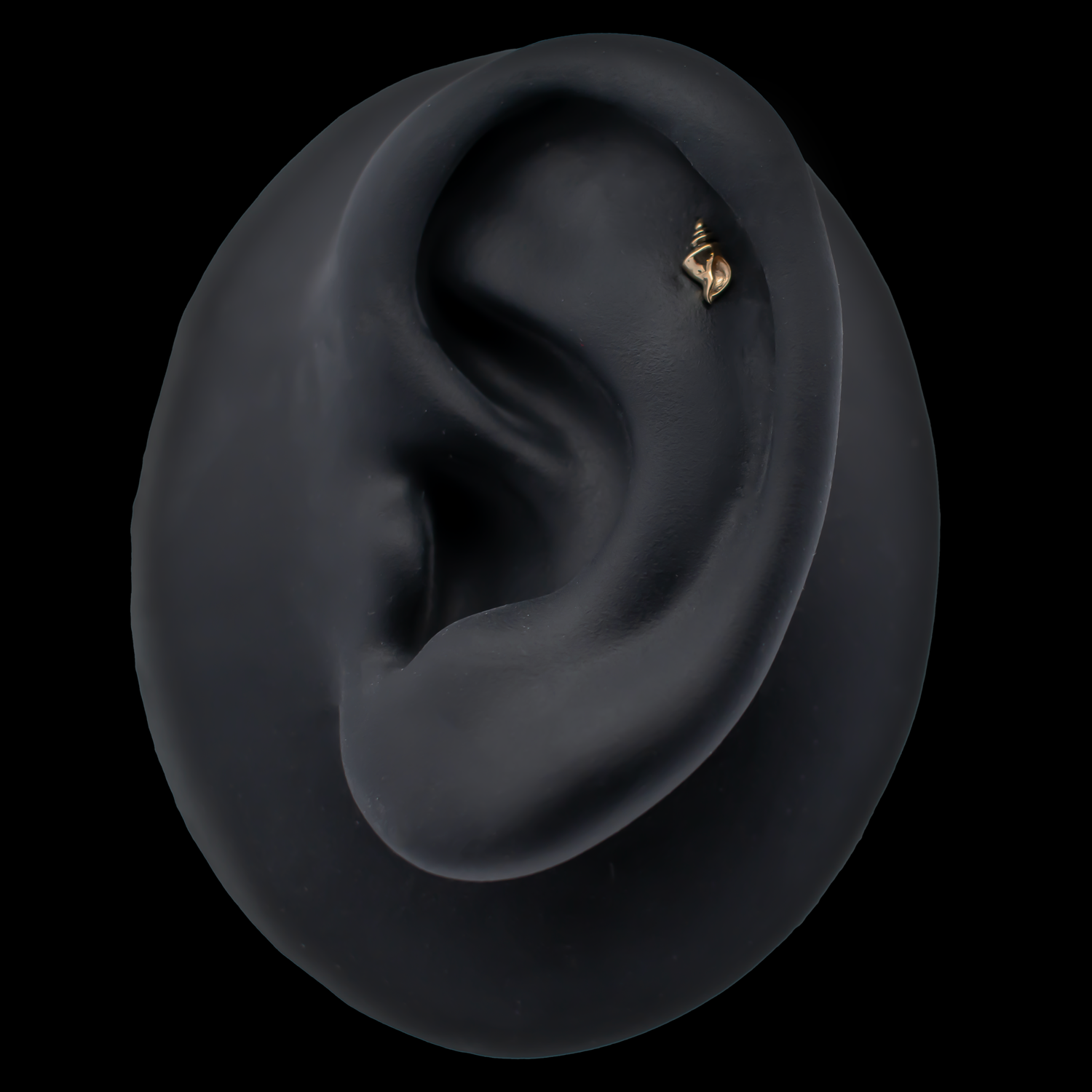 Vela - 18kt Gold Threadless End - Khrysos Jewelry
