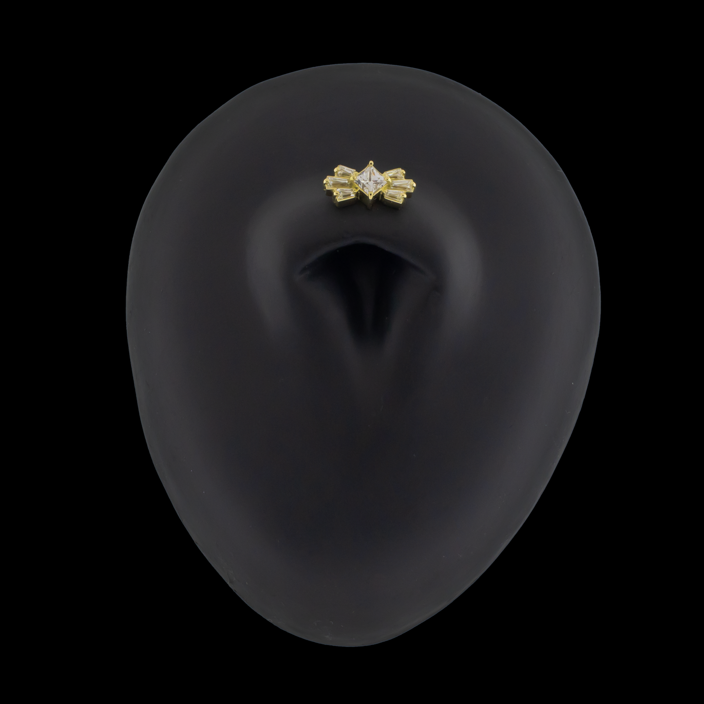 Luca - 18kt Gold Threadless End - Khrysos Jewelry