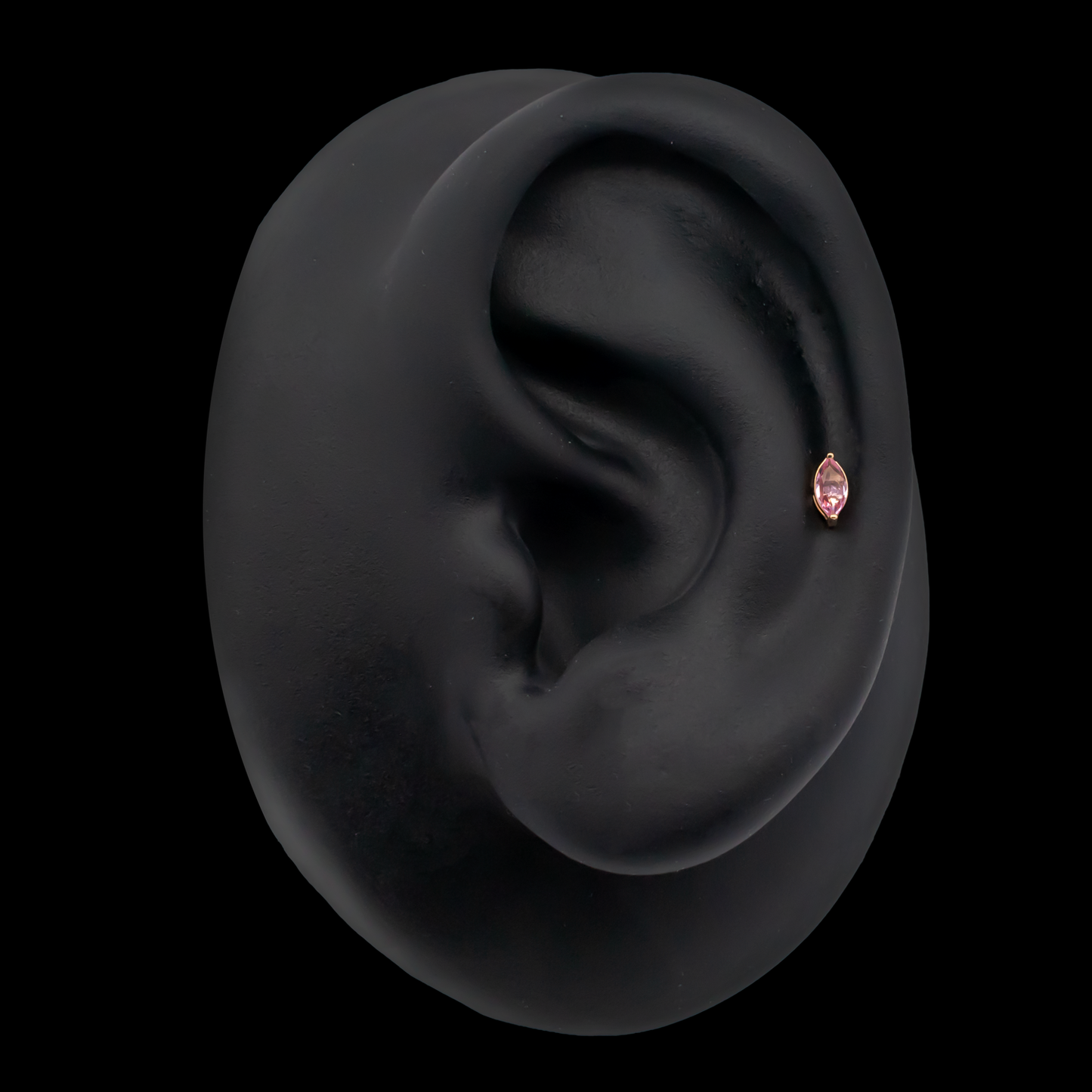 Aurum - 18kt Gold Threadless End - Khrysos Jewelry