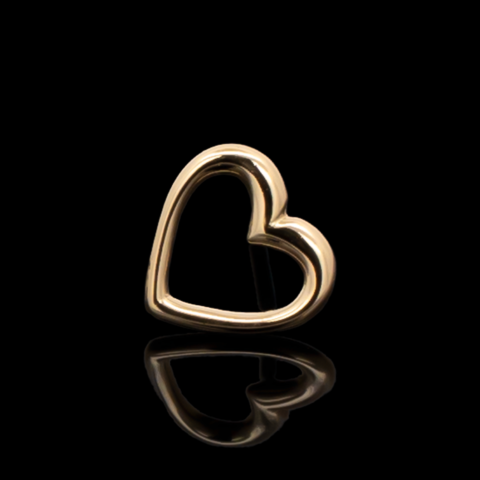 Riley - 18kt Gold Threadless End - Khrysos Jewelry