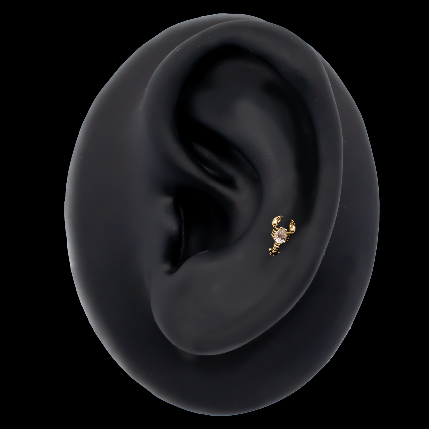 Maritide - 18kt Gold Threadless End - Khrysos Jewelry