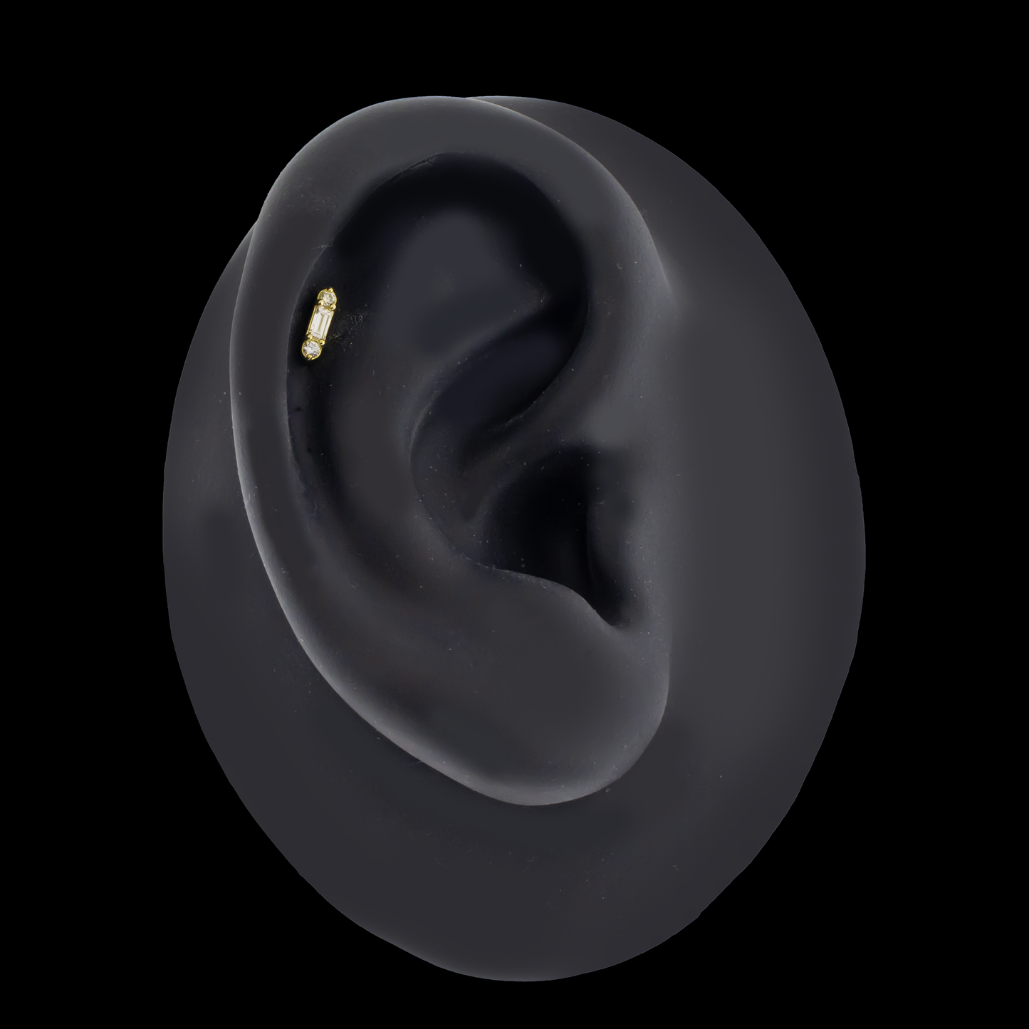 Briar - 18kt Gold Threadless End - Khrysos Jewelry