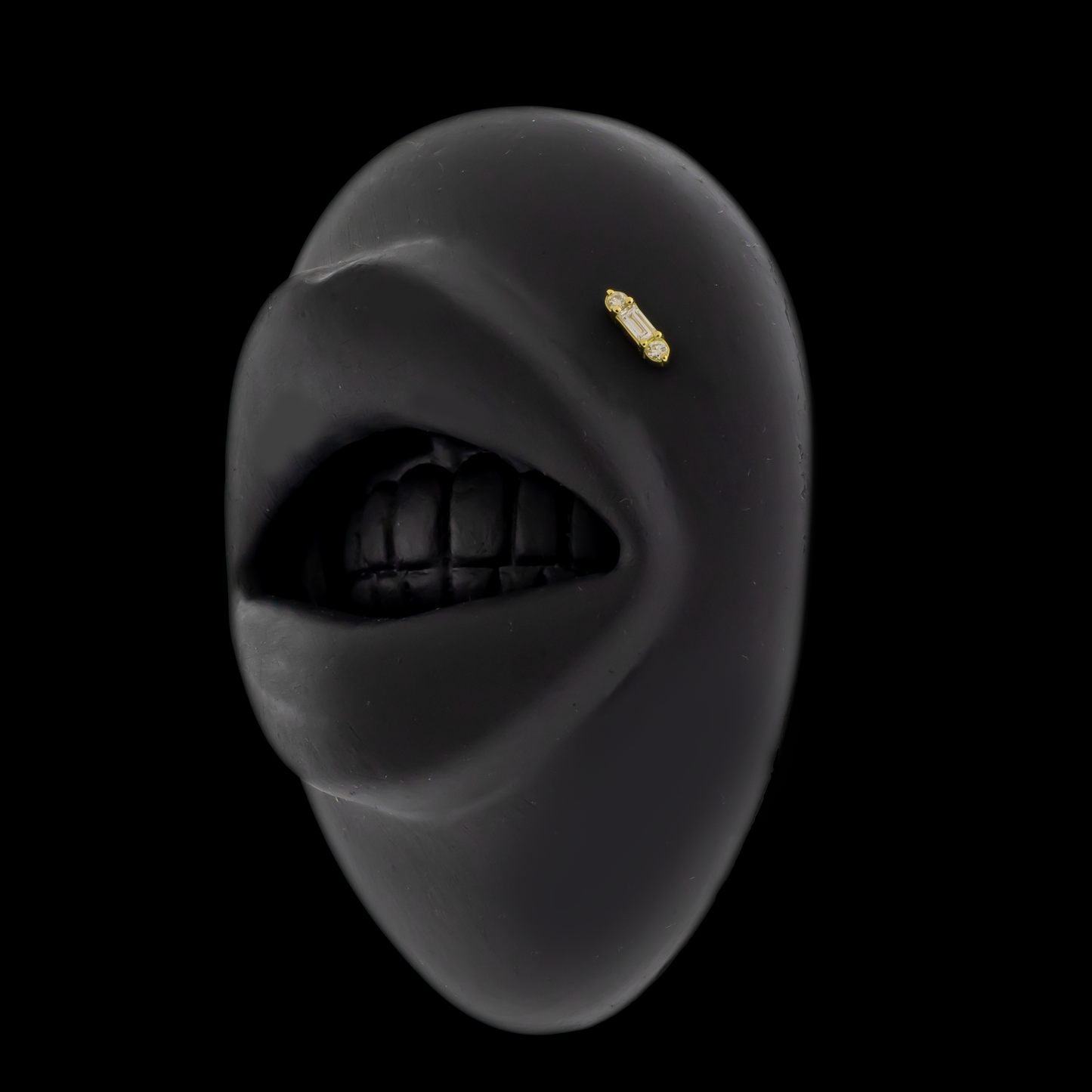 Briar - 18kt Gold Threadless End - Khrysos Jewelry