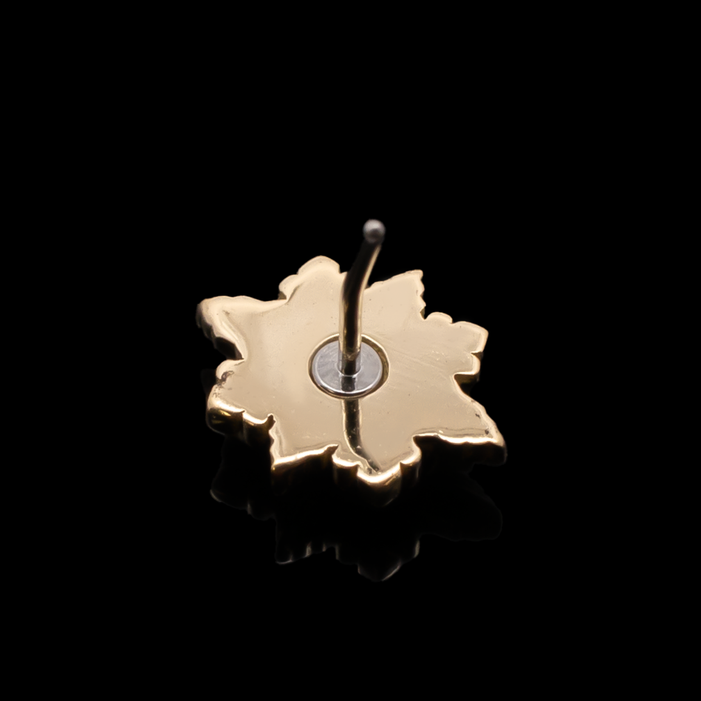 River - 18kt Gold Threadless End - Khrysos Jewelry