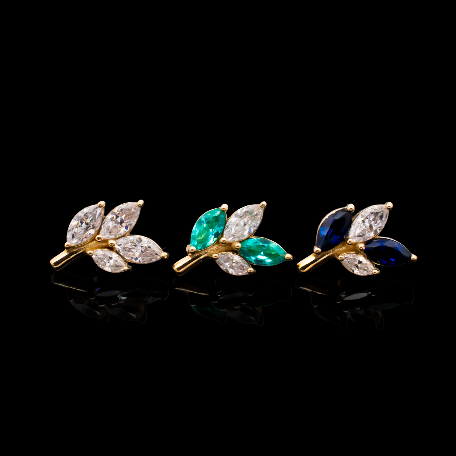 Valenza - 18kt Gold Threadless End - Khrysos Jewelry