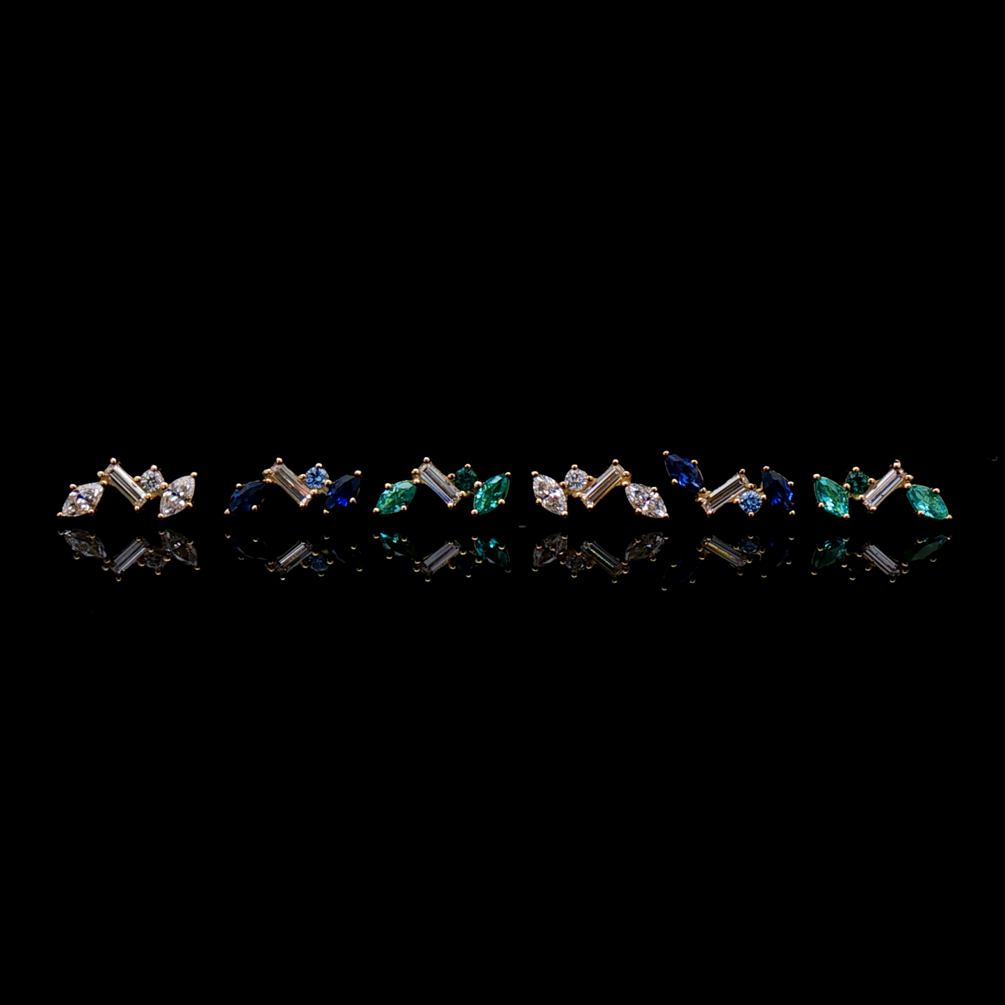 Ivy - 18kt Gold Threadless End - Khrysos Jewelry