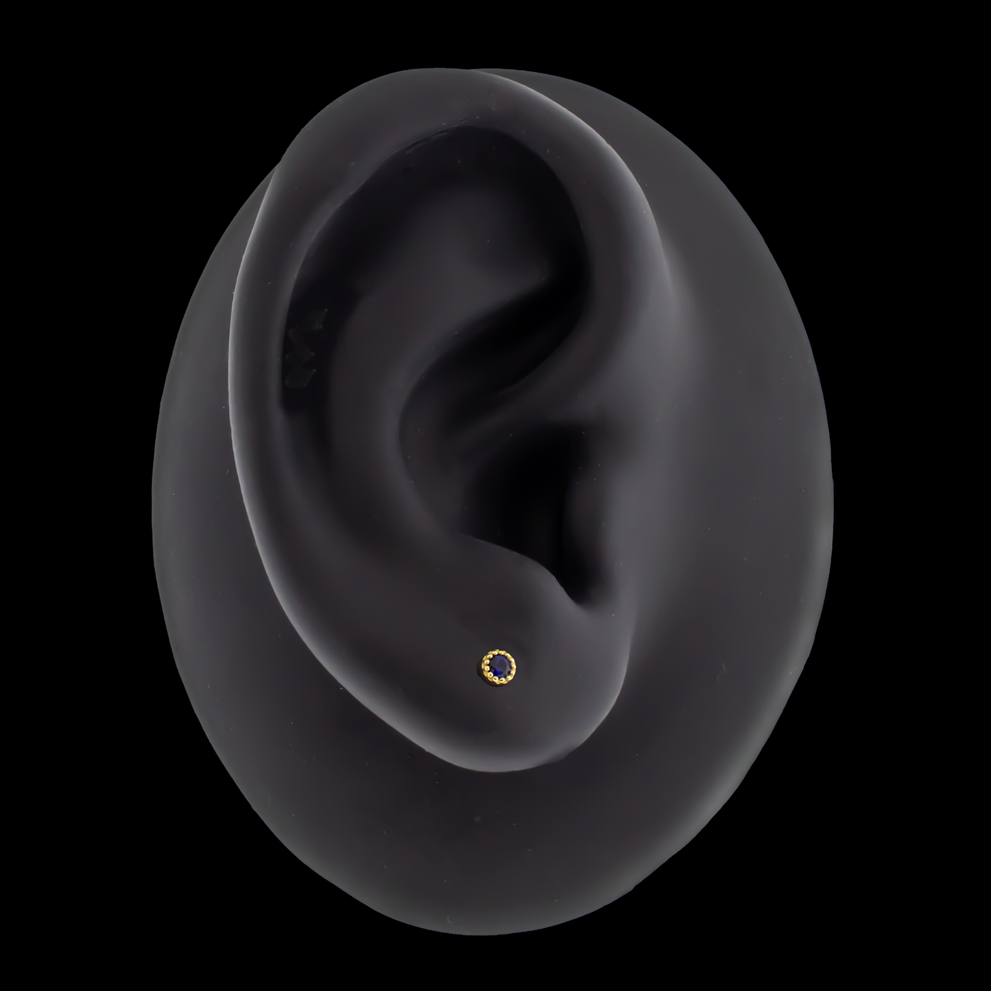 Alina - 18kt Gold Threadless End - Khrysos Jewelry