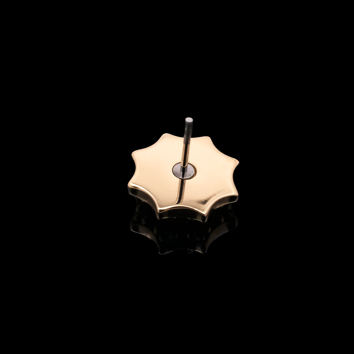 Solene - 18kt Gold Threadless End - Khrysos Jewelry