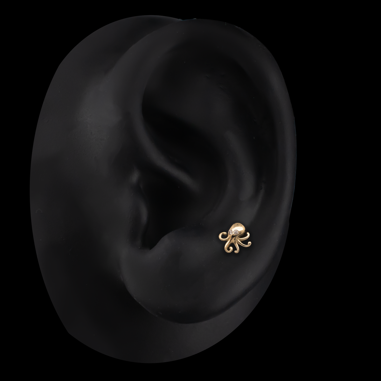 Nautira - 18kt Gold Threadless End - Khrysos Jewelry