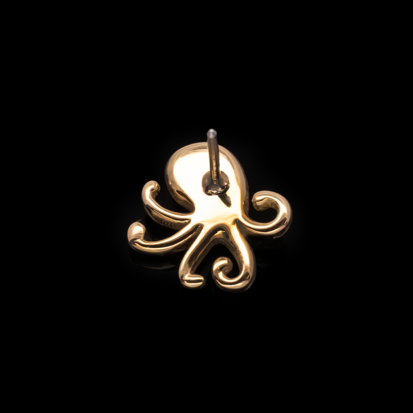 Nautira - 18kt Gold Threadless End - Khrysos Jewelry