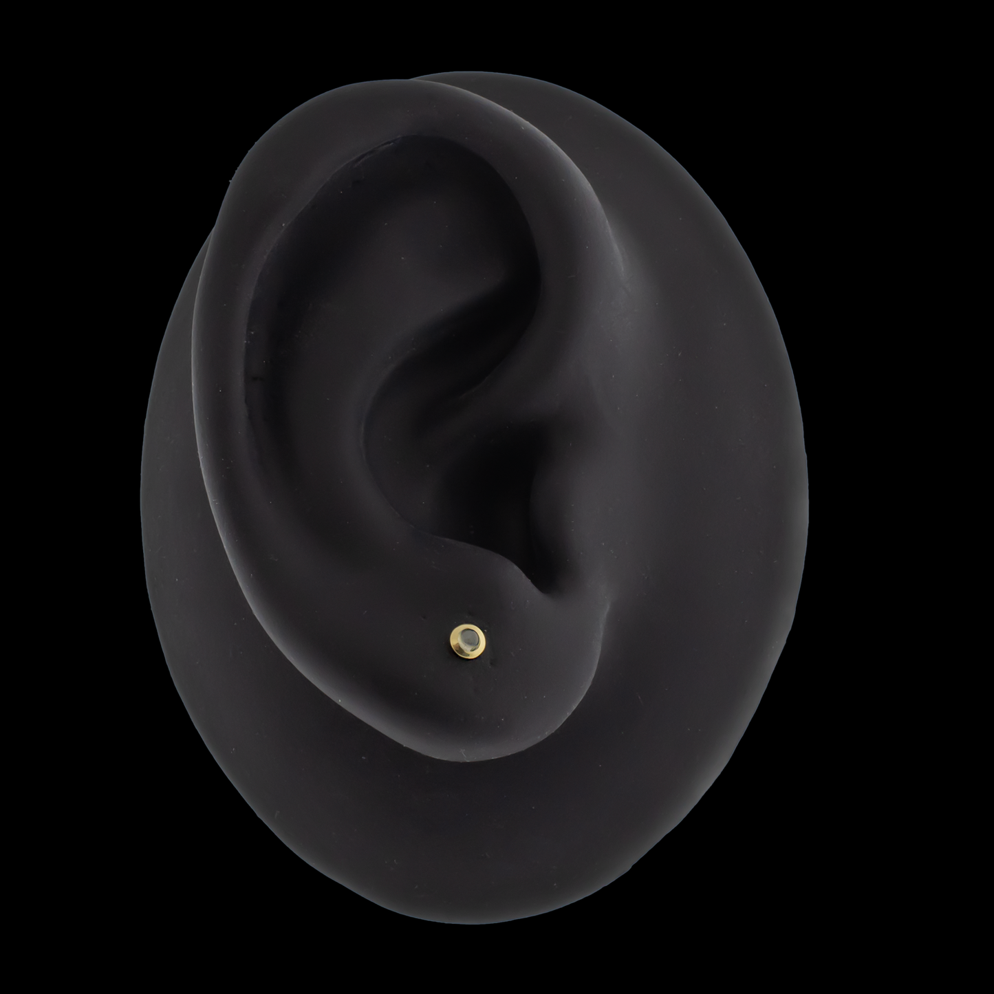 Indie - 18kt Gold Threadless End - Khrysos Jewelry