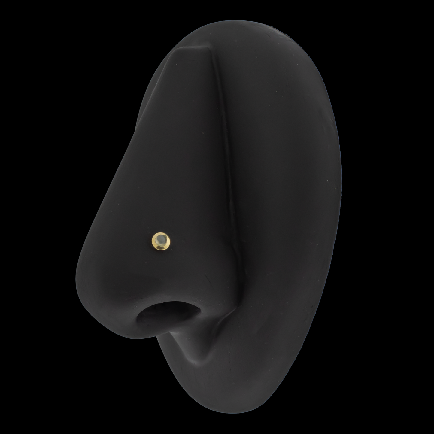 Indie - 18kt Gold Threadless End - Khrysos Jewelry