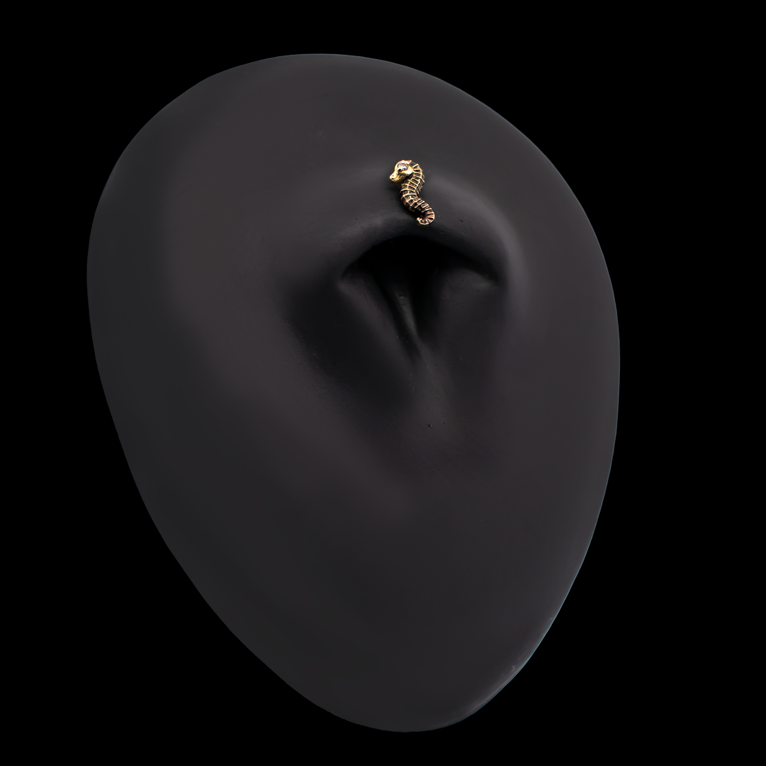 Auri - 18kt Gold Threadless End - Khrysos Jewelry