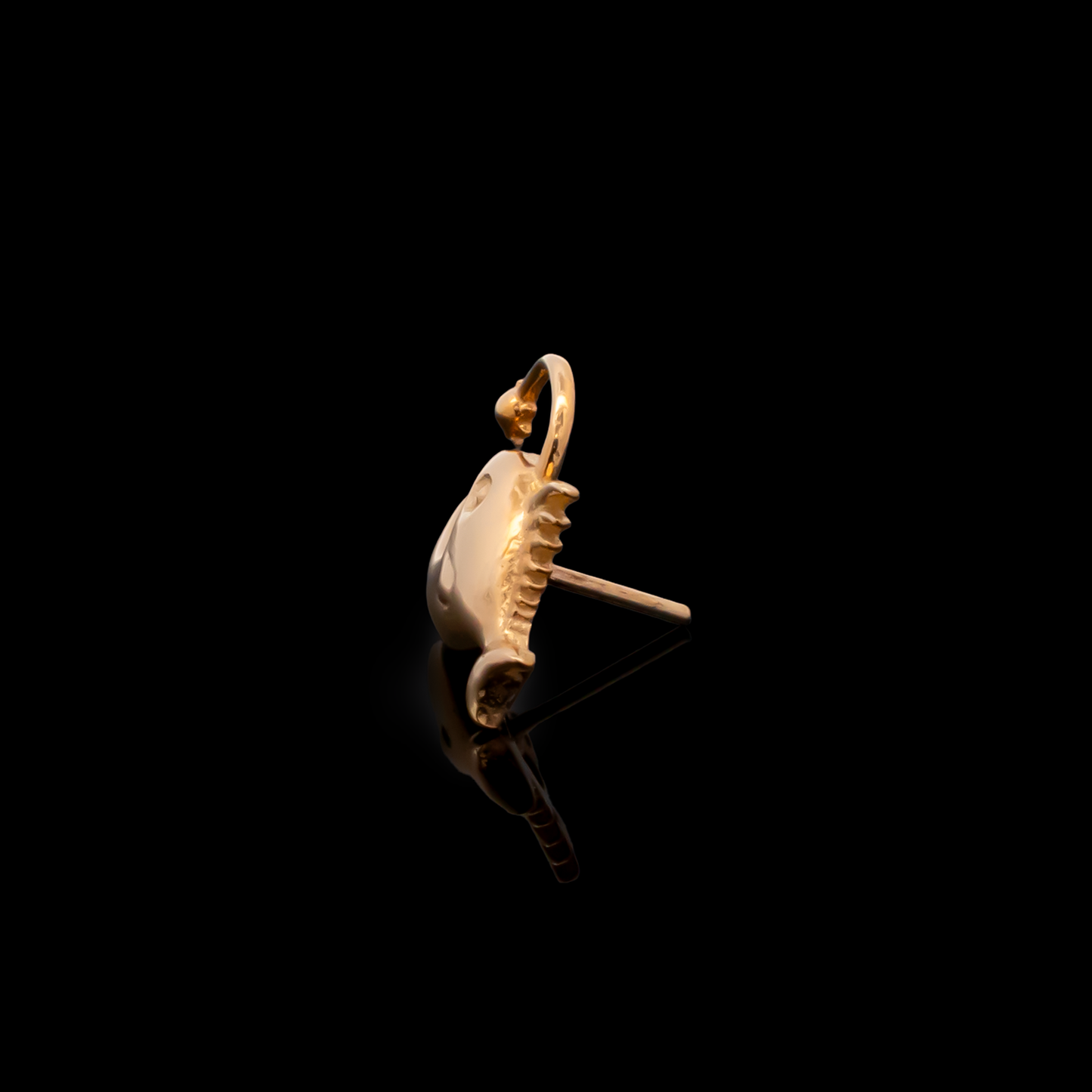 Sunbound - 18kt Gold Threadless End - Khrysos Jewelry