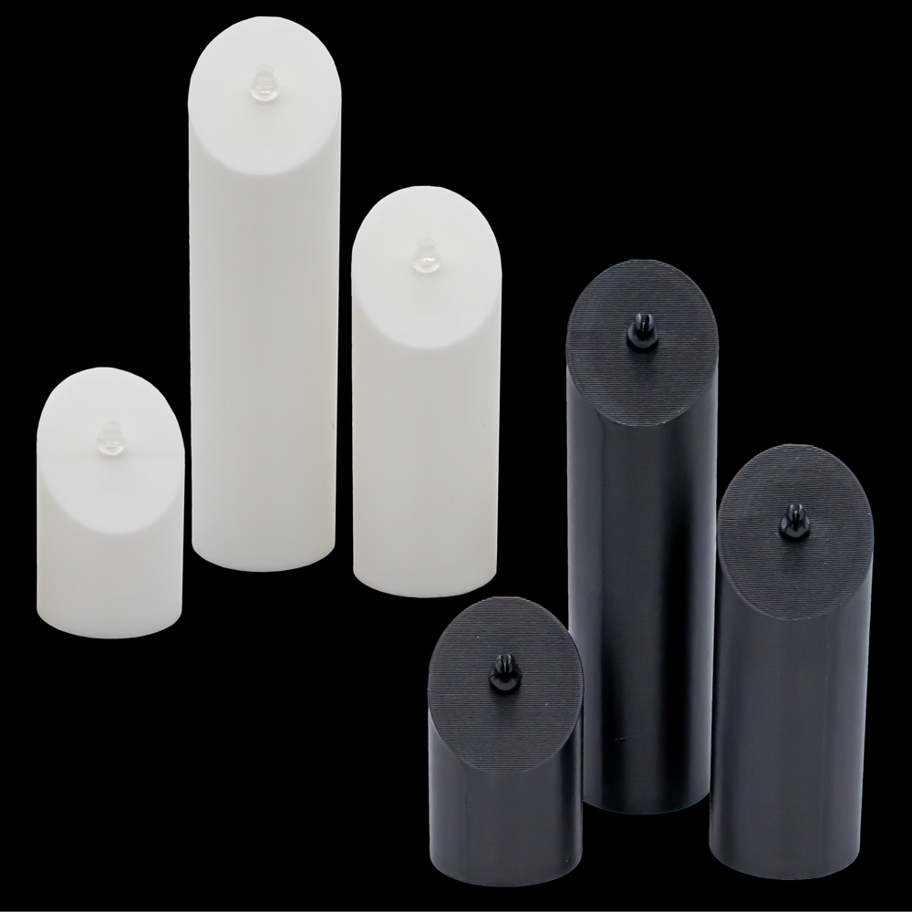 3 Piece Cylinder Tower Clip Display Set - Khrysos Jewelry