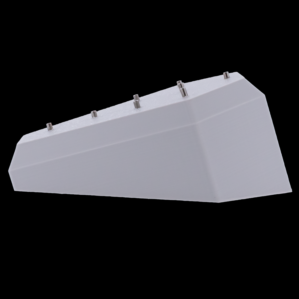 Small Angled Coffin Display- Threadless- Holds 8 Ends - Khrysos Jewelry