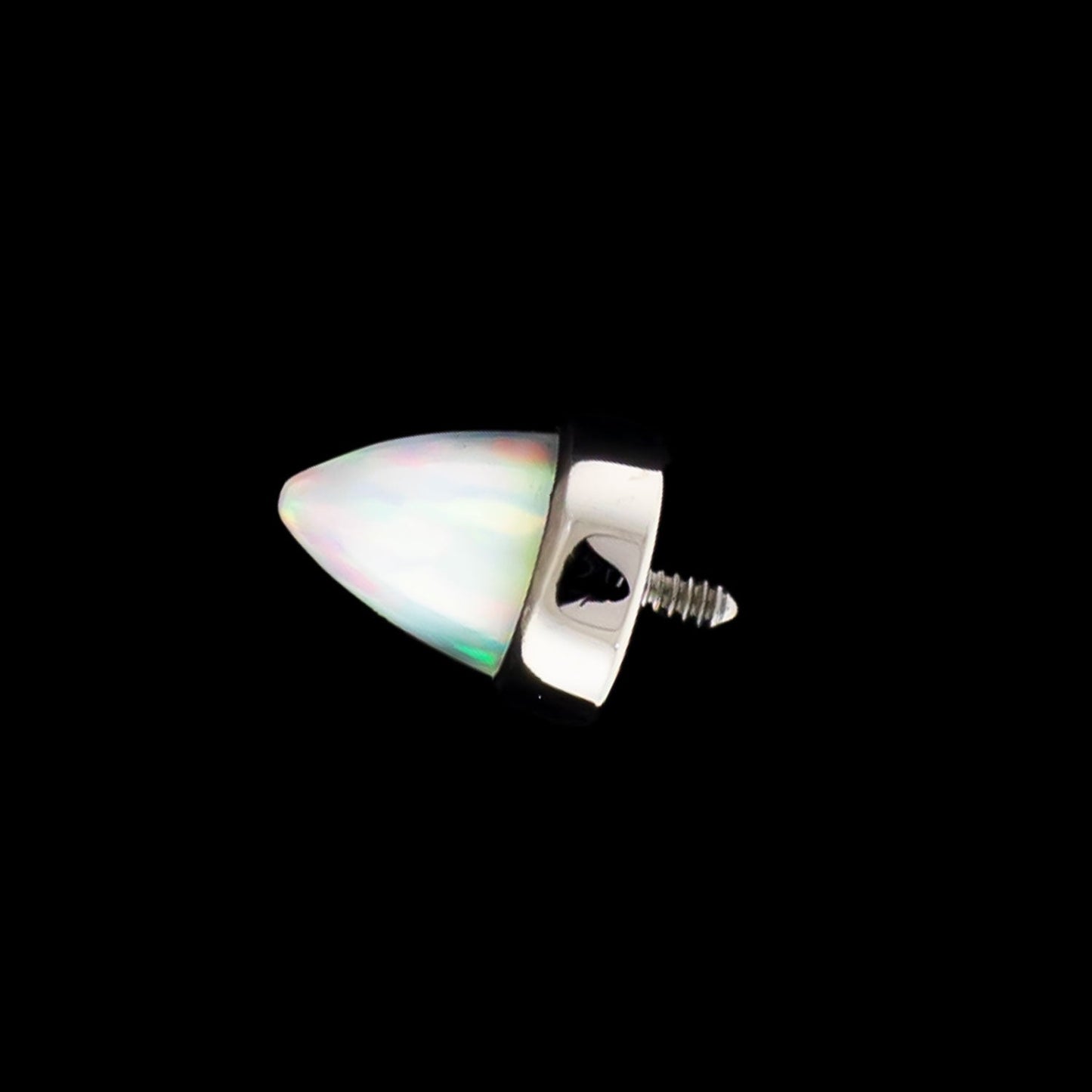 Huxley 14G Threaded Synthetic Opal Cones - Khrysos Jewelry