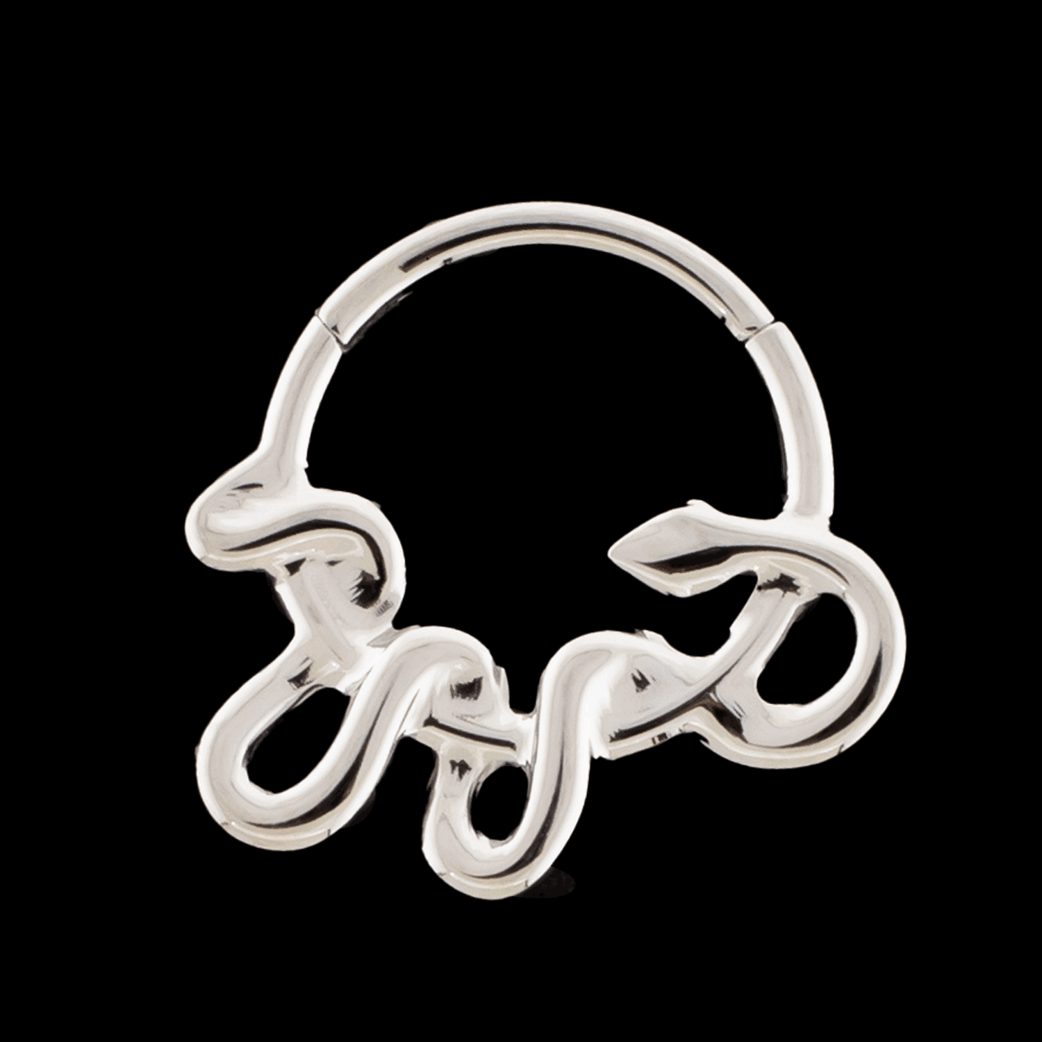 Diablo Rings Diablo - 16G Titanium Hinged Ring