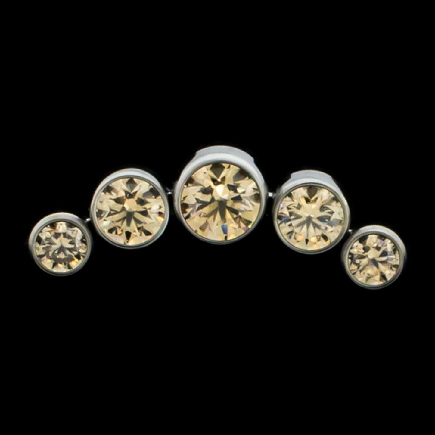 Lux - Premium Zirconia Threadless - Khrysos Jewelry
