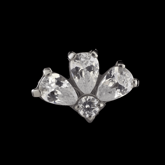 16G/ 18G Chloe - Internally Threaded End - Khrysos Jewelry