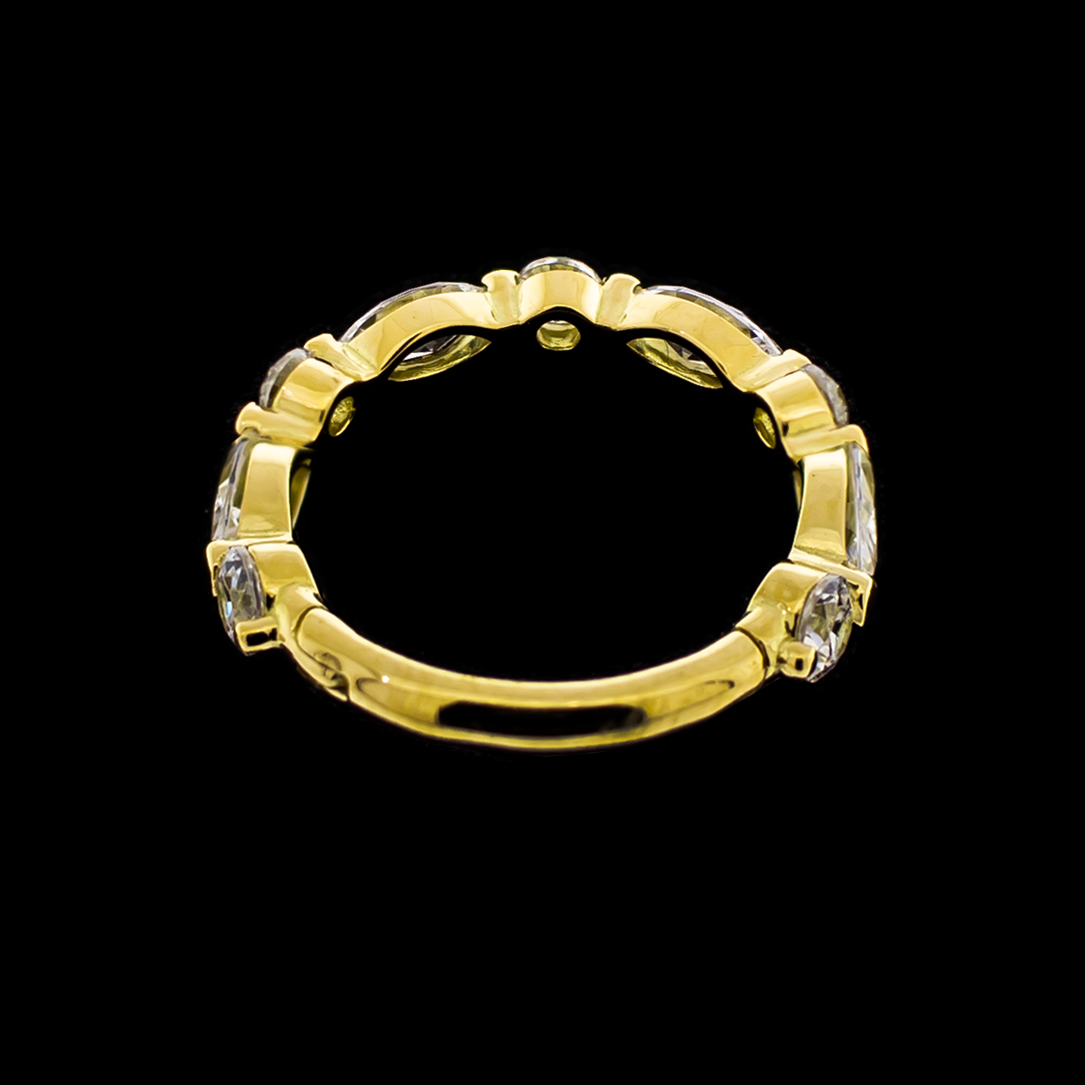 Rumer- Hinged Conch Ring - Khrysos Jewelry