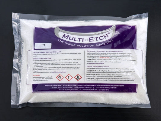 Multi-Etch Refill Pack – Titanium Jewelry Anodizing Etch for Piercing Studios - Khrysos Jewelry