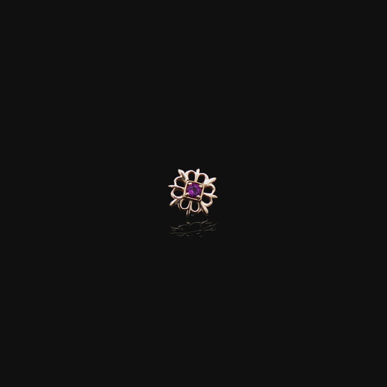 Olivia - 18kt Gold Threadless End