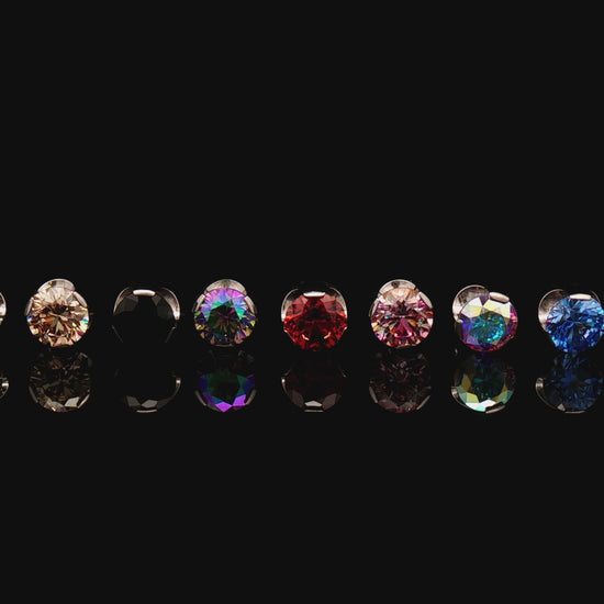 Keon - Round Prong Set Low Profile End