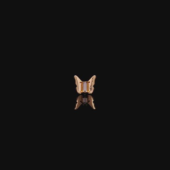 Mariposa - 18kt Gold Threadless End