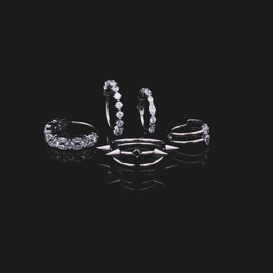 Titanium Hinged Conch Rings