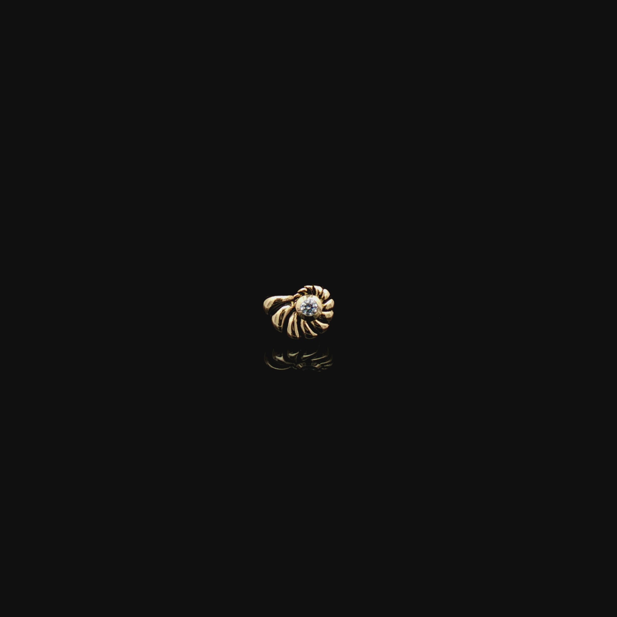Riviera - 18kt Gold Threadless End