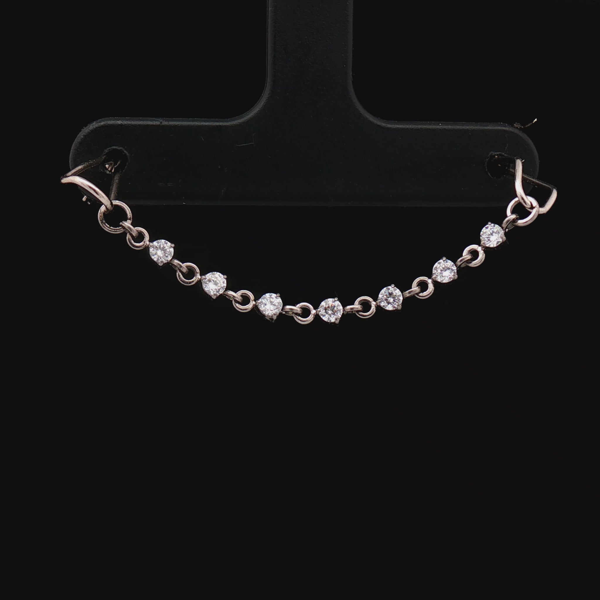 Emery - Round CZ Chain
