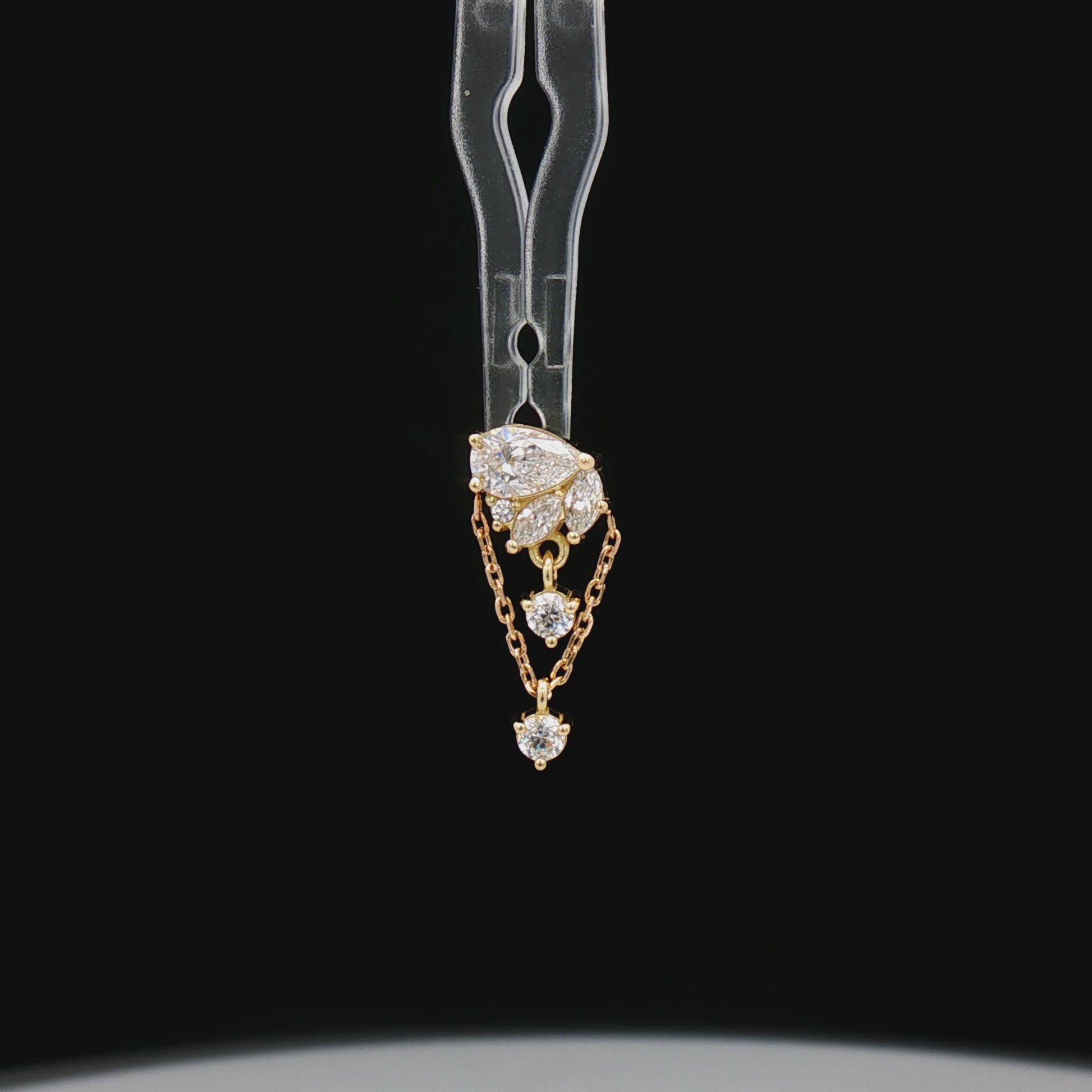 Atlas - 18kt Gold Threadless End