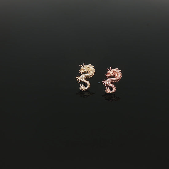 Draco - 14kt Gold Threadless End