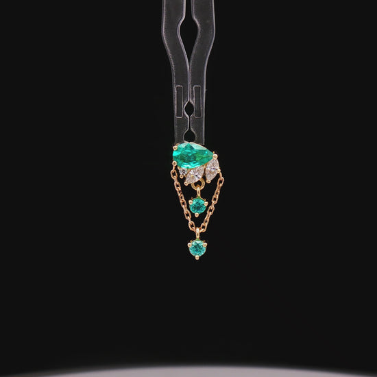 Atlas - 18kt Gold Threadless End