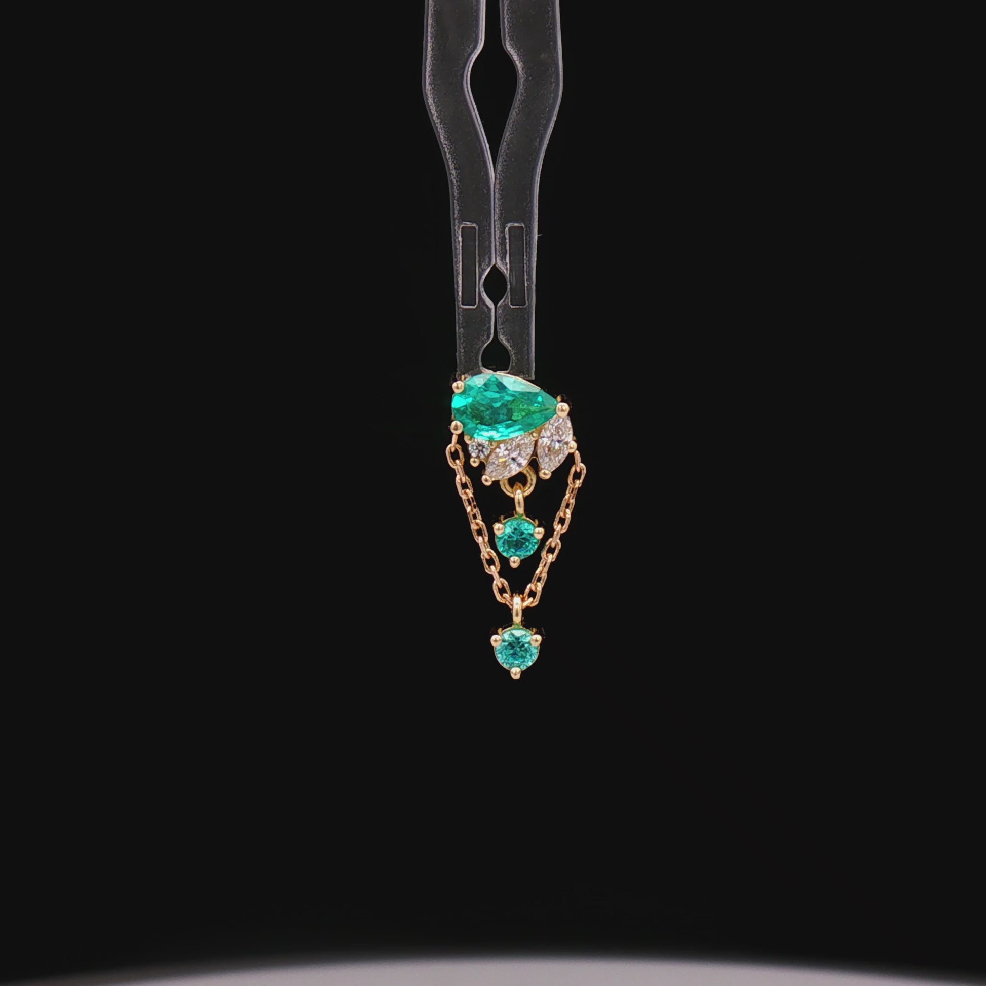 Atlas - 18kt Gold Threadless End
