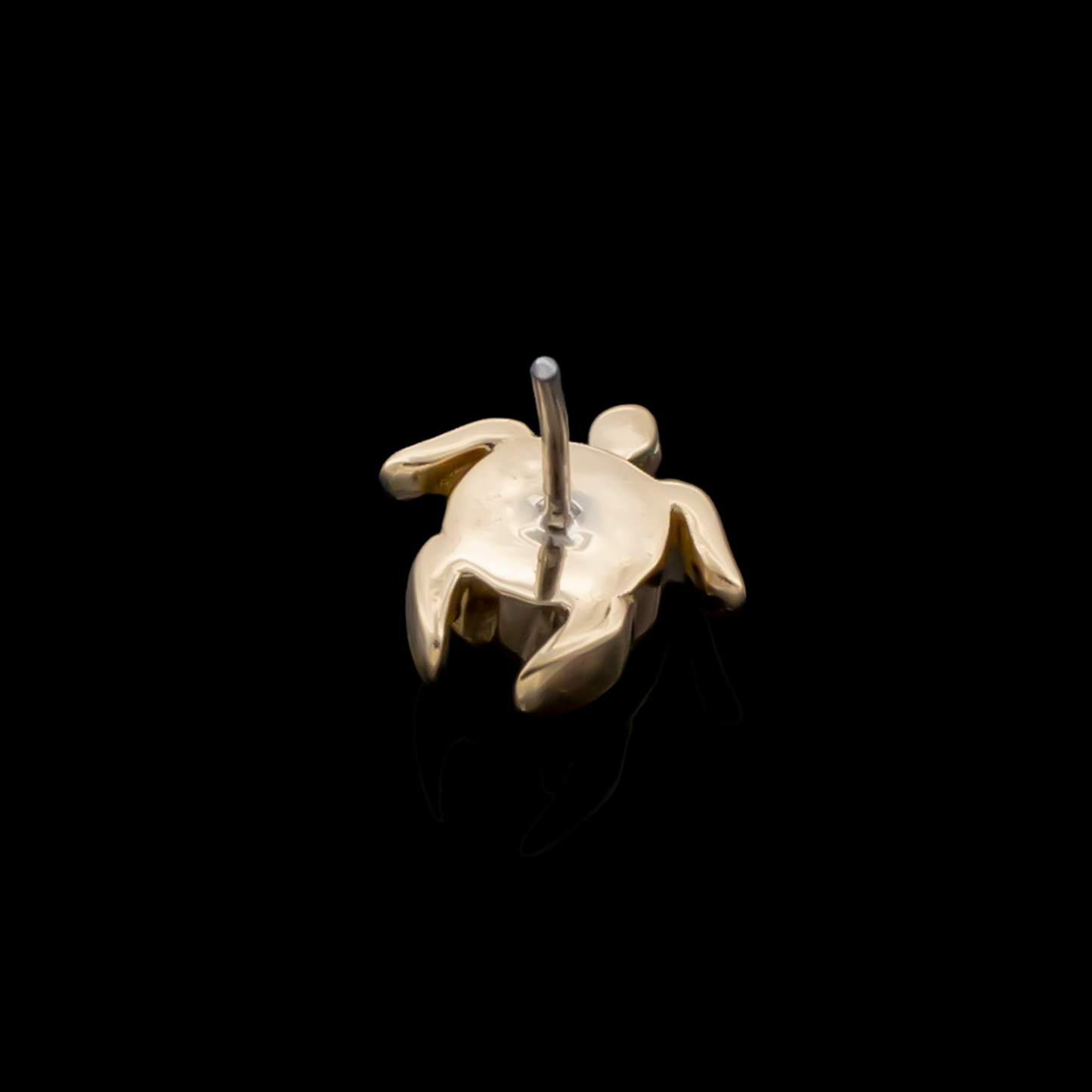 Thalora - 18kt Gold Threadless End - Khrysos Jewelry
