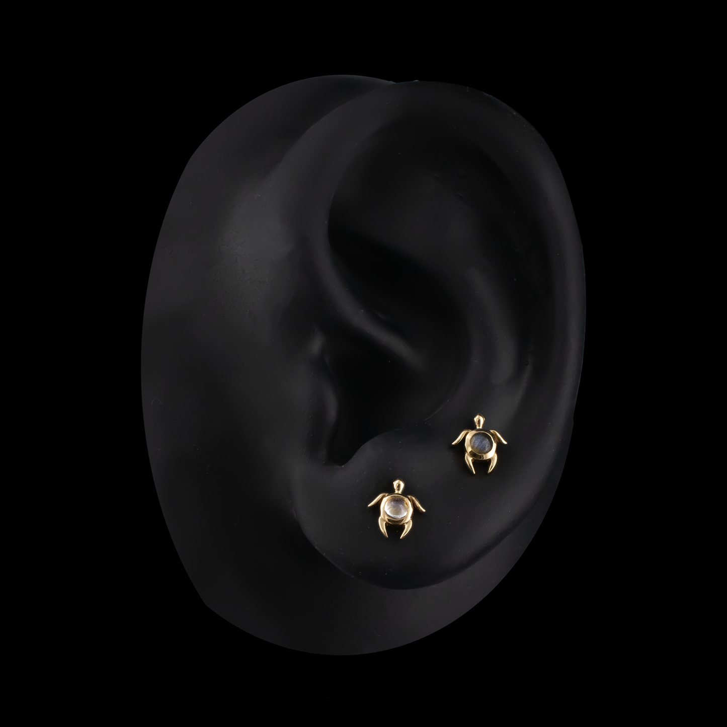 Thalora - 18kt Gold Threadless End - Khrysos Jewelry